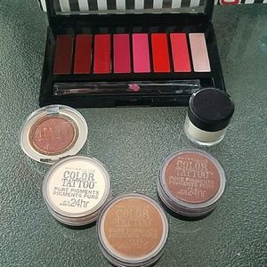Drugstore makeup lot